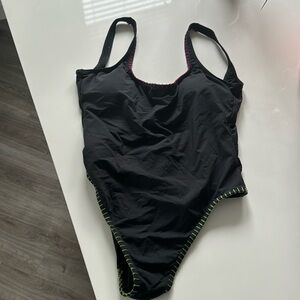 NWT lucky one piece swimsuit sz L